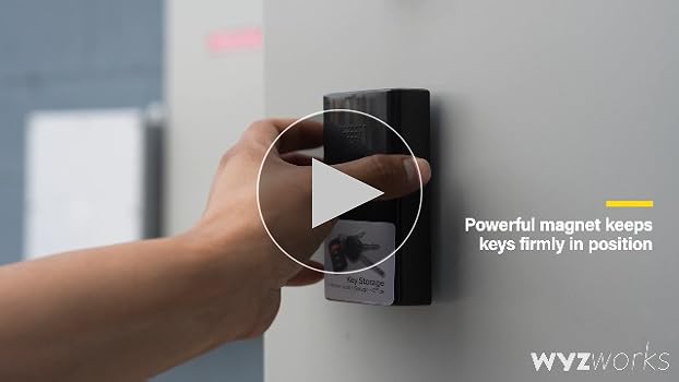 Amazon.com: WYZworks XL Magnetic Key Hider, Outdoor Hidden Storage